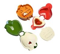Genérico Moldes itos Individuales - ABS Set De 3 Piezas | Mini Molde De Tarta De Bolsillo Formas Manzana, Calabaza Y Bellota | Set De Moldes De Repostería Reutilizables Para Fiestas, Comidas Compart