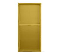 Genérico Nicho de Ducha Empotrado de Acero Inoxidable, Estante de baño Impermeable para Montaje en Pared, Soporte para jabón de Ducha Empotrado de Acero Inoxidable, Estante insertable Impermeable par