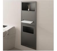 Genérico Nicho de Ducha Empotrado de Acero Inoxidable, Estante de baño Impermeable para Montaje en Pared, Organizador de Almacenamiento insertable en la Pared para baño, Organizador Duradero para cha