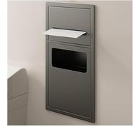 Genérico Nicho de Ducha Empotrado de Acero Inoxidable, Estante de baño Impermeable para Montaje en Pared, nicho de Ducha Empotrado de Acero Inoxidable, Organizador de Almacenamiento insertable en la