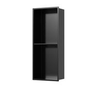 Genérico Nicho de Ducha Empotrado de Acero Inoxidable, Estante de baño Impermeable para Montaje en Pared, (en:304 Nicho de Ducha de Doble Estante de Acero Inoxidable, Estante insertable Impermeable