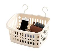 Generico Organizador de borde de piscina, colgante y resistente, cesta portavasos exterior borde piscina | para aperitivos alimentos, bebidas, cerveza, juguetes, toallas, spa, bañera de hidromasaje