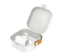 Genérico Organizador de Cables para Viajes,Porta Cargadores Portátil con Asa,Estuche de Viaje para Cables - para Gimnasio Desplazamiento Diario Viaje de Negocios Coche Avión Hogar Escuela