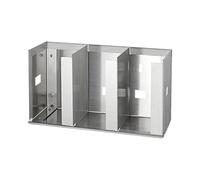 Genérico Organizador De Tazas Y - Almacenamiento Bebidas Con Divisores Ajustables - Dispensador Vasos Acero Inoxidable - Hogar Oficina Cocina Estante Sala Descanso Gimnasio Restaurante