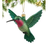 Genérico Ornamenti per L'Albero Di Natale - 8 x 1 cm Artigianale Decorazione Realistica | 3D Decorazioni uccellii | per Famiglia Amici Soggiorno Festa Vacanza CASA Finestra Parete CASA