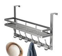 Genérico Over The Door Storage - Organizer with Basket and Hooks