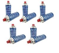Genérico Pack de 10 und Super-Ego BTN 250 Cartucho de Gas Butano, 227g, Compatible Universal, Diseño Compacto
