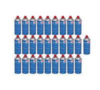 Genérico Pack de 28 und Super-Ego BTN 250 Cartucho de Gas Butano, 227g, Compatible Universal, Diseño Compacto
