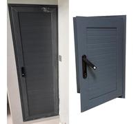 Genérico Panel de Acceso con Cerradura, Placa de Cubierta para Orificio de Pared, Panel de Acceso metálico abatible con Marco de Aluminio, trampilla con Cerradura para asegurar armarios de contadores
