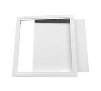 Genérico Panel de Acceso Oculto para Techo Trampilla Pladur 15x15 20x20 30x30 40x40 CM Puerta de Inspección Rectangular de Aluminio Instalación Empotrada(40 cm x 40 cm)