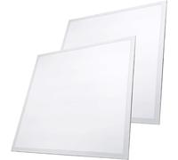 Genérico Panel LED Slim 60x60 cm - 42W - 4200lm - Envio 24 h - Aberled - PHlLIPS - Ultrafino (Blanco Cálido, 2 ud)