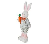 Genérico Photo Props - Easter Bunny Decor, Bunny Stuffed Animal Rabbit Decor with Retractable Legs - 16.1 to 21.6in, Farmhouse Spring Home Decors, Handmade Doll for Party Favor