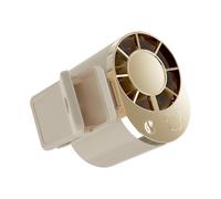 Genérico Portable Clip On Fan | Wearable Cooling With 3 Speeds | Outdoor Wearable Fan | 360° Rotation, Quiet, USB Rechargeable | Portable Mini | Car, Desk, Stroller, Office, Outdoor
