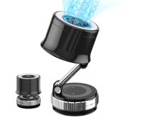 Genérico Portable Desk Fans - 199-Speed LED Display Suction Cups