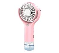Genérico Portable Mist Fan, USB Rechargeable Misting Cooling Fan
