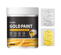 Genérico Premium Liquid Gold Paint, Fast Drying Paint, 300 g Bottle with Smooth Flow, Art Paints for Wood Plaster, Creative Paints with Easy Apply Formula for Craft Use