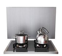 Genérico Protector contra Salpicaduras de Aceite, Protector antisalpicaduras Plegable de Acero Inoxidable contra Salpicaduras de Grasa para Estufa, Pantalla Protectora antisalpicaduras de Cocina, Pan