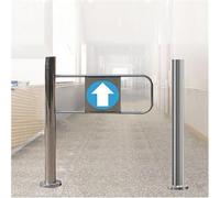 Genérico Puerta batiente automática con Resorte - Puerta de Seguridad metálica de 90° para supermercados, bibliotecas y Tiendas de artículos de decoración - Solución de Barrera Duradera y confiable p