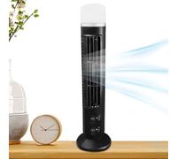 Genérico Quiet Tower Fan - 2 Speed Quiet Usb Battery Fan With Nightlight