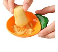 Generico Rallador para ajo, rallador para servir un | Triturador de cerámica multiusos con forma de zanahoria | cocineros y chefs, herramienta para queso, limón, verduras, cítricos,