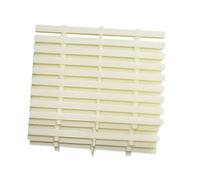 Genérico Rejilla de Drenaje de desbordamiento para Piscinas, Duradera, de plástico ABS de 18 x 100 cm, Cubierta Modular de 3 interfaces para un Drenaje de Agua eficiente, Juego de 6, fácil instalació