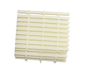 Genérico Rejilla de Drenaje de desbordamiento para Piscinas, Duradera, de plástico ABS de 18 x 100 cm, Cubierta Modular de 3 interfaces para un Drenaje de Agua eficiente, Juego de 6, fácil instalació
