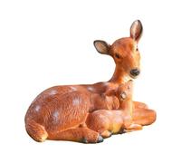 Genérico Resin Deer Figurine - Resin Deer Figurine Garden Statue