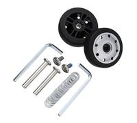 Genérico Ruedas para Maletas,Ruedas Maletas Repuesto Ruedas de Repuesto con Tornillo for Equipaje Viaje, Kit reparación Ejes Ruedas, Rueda giratoria silenciosa, DIY, 2 uds(49 x 14mm)
