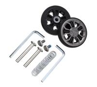 Genérico Ruedas para Maletas,Ruedas Maletas Repuesto Ruedas de Repuesto con Tornillo for Equipaje Viaje, Kit reparación Ejes Ruedas, Rueda giratoria silenciosa, DIY, 2 uds(50 x 10mm)