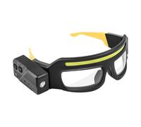 Generico Safety Glasses with Lights, Cycling Glasses | Anti-Fog Eyewear with TYPE-C Light for Women Men Work Site Motorcycle Dust Sun Night Walking