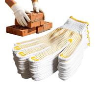 Genérico Safety Gloves 5 Pairs Anti-Slip Breathable Wear-Resistant Mittens