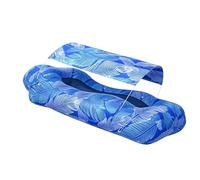 Genérico Seashore Blowup Recliner - Transit Wind Settee Accompanied Canopy, Courtyard Swimming Daybed, Exterior Scouting Trekking Feast Holiday Patio Coastline, Bed | for Leisure Tanning Relaxation