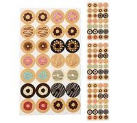Genérico Self-Adhesive Paper Hole Protectors, Round Reinforcement Stickers, Pricing and Organization, Sticky Circles for Drafting Loose Notes Packages Books Office School Supplies Student Adult Use
