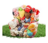 Genérico Silla Almacenaje Peluches Organizador Plegable Muñecos Peluche | Sofá organizador para juguetes de felpa Para Niños Adolescentes Adultos Padres Inquilinos Hogar Apartamento Guardería Salón