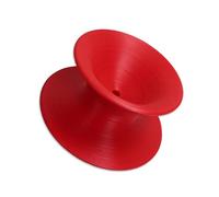 Genérico Silla Giroscópica Giratoria De 360°, Silla Giratoria Sensorial De Plástico PE, Sillón Reclinable Giratorio Ergonómico, Asiento Giratorio Interior For Patio(Red,73x100x65cm)
