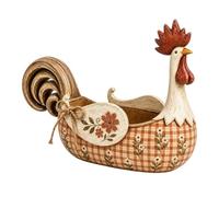 Genérico Silverware Storage Home Decoration Utensil Holder Rooster | Silverware Organizer Utensil Holder Rooster for Cooking Lovers Home Cooks Renovators Hosts Collectors Office