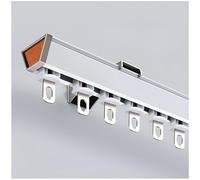 Genérico Sistema de rieles para Cortinas, Juego de rieles versátil para Cortinas - Fácil Montaje para separadores de ambientes, Ideal para Salas de Estar, dormitorios y duchas - 2,2 m/7,2 pies, Color