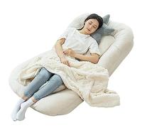 Genérico Sofá Tumbona de Suelo Ajustable en 5 Posiciones, cojín Grande Plegable para diván con Funda Lavable, Silla de Ocio Multifuncional Acolchada de Terciopelo para Adultos y Mascotas. (Beige A)