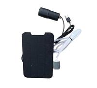 Generico Solar Aqua Aerator, Pond Oxygen Pump, 7.09x5.91x0.59 inch Sun Powered Air System with Circulation Module, Silent Motor Build, Eco Water Flow Design Unit, Garden Pond Use