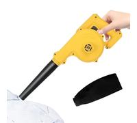 Genérico Soplador De Hojas Eléctrico,Soplante eléctrico de Polvo con Potente Flujo - Turbo Soplador - para Jardín Césped y Patio Detallado de Coches Hogar y Exterior Limpieza de Canalones y Obra de