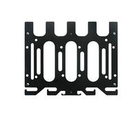 Genérico Soporte de montaje en pared para taladro eléctrico, soporte almacenamiento para batería Makita 14,4 V/18V para garaje, lugar trabajo Banco de trabajo