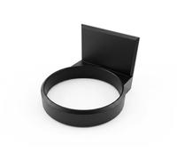 Genérico Soporte de Pared para Secador de Pelo | Organizador de Baño y Peluquería | Compatible con Secadores Profesionales y Domésticos | Diseño Compacto | Negro