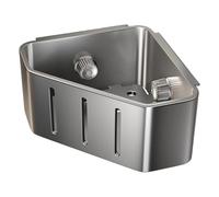 Generico Soporte para esponja para fregadero de cocina, con estante triangular | Soporte para esponja para fregadero - para tapón, jabón, cepillo, lavavajillas, encimera techo, casa, apartamento
