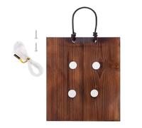 Genérico Soporte para Helecho Cuerno De Alce | Colgador De Pared para Helechos Cuerno De Alce En Exterior,Portahelechos Rústico para Cocina, Salón, Recibidor, Porche, Patio, Dormitorio