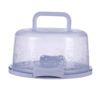 Genérico Soporte para tartas con asa, contenedor portátil para tartas, pastel con cubierta, Recipiente para Tartas pasteles, nueces, frutas, regalo