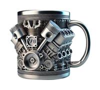 Genérico Stainless Steel Mug Cup Drinkware Beverage Coffee Tea Juice Milk