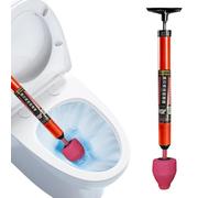 Generico Stura Water, cabezal de rebote de alta presión de aire recargable, desatascador potente para eliminar obstrucciones, para casa, cocina, baño, lavandería, garaje, oficina, ducha, suelo