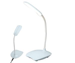 Genérico Table Lamp For Bedroom - Adjustable Rotatable Gooseneck LED Desk Lamps | 3 Modes Easy USB Charging Eye-Caring Study Lamp, Small Desk Lamps Bright Night Light For Dorm Essentials