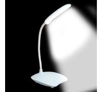 Genérico Table Lamp For Bedroom - Long Flexible Gooseneck Table Task Lamps | Modern Lighting Eye-Caring Desk Lamps, Stationery & Office Supplies For Home Office, 3 Lighting Modes Bed Night Light
