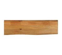 Genérico Tablero de Mesa Borde Natural Madera Maciza Mango 110x20x3,8 cm,Mobiliario,Accesorios para mesas,Tableros para mesas-370565